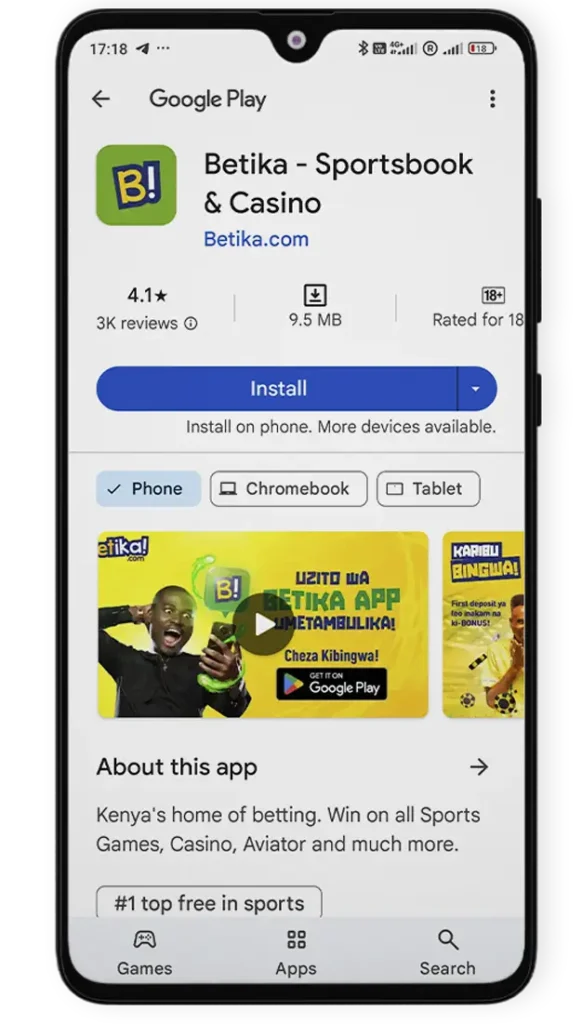 Betika aviator Android App