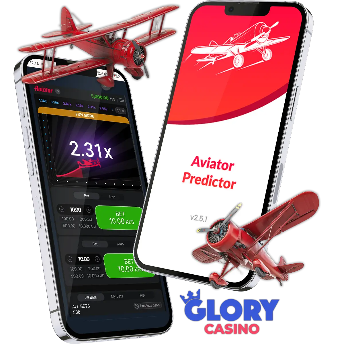 Glory Casino Kenia Aviator predictor