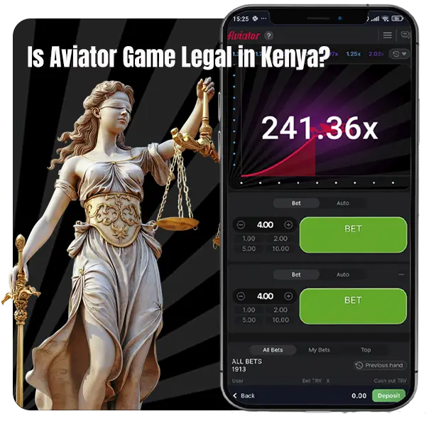 Aviator game is fully legal in Kenya